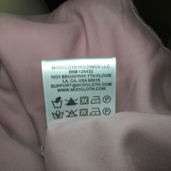 Modcloth Lavender Lace, Sexy Back Slit Fit & Flare Long Sleeved Mini Dress - Picture 14 of 15